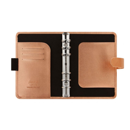 Filofax Saffiano Personal Rose Gold