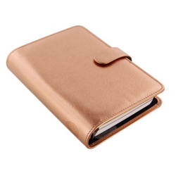 Filofax Saffiano Personal Rose Gold