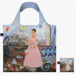 Frida Kahlo Portrait on Borderline Loqi Bag