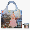 Frida Kahlo Portrait on Borderline Loqi Bag