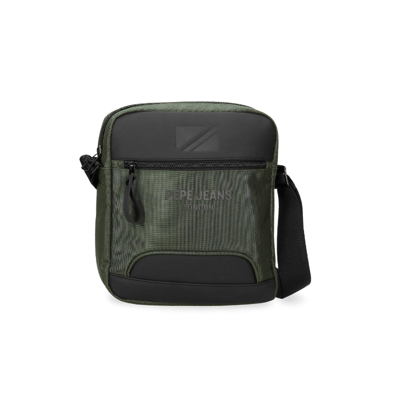 PEPE JEANS Bolso de Ombro Poliéster Bromley Verde