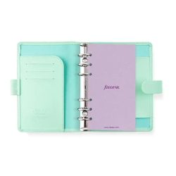 Filofax Saffiano Organiser Personal Neo Mint